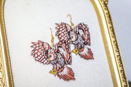 OWL - Statement Earrings