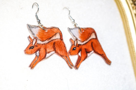 SQUIRREL - Statement Earrings